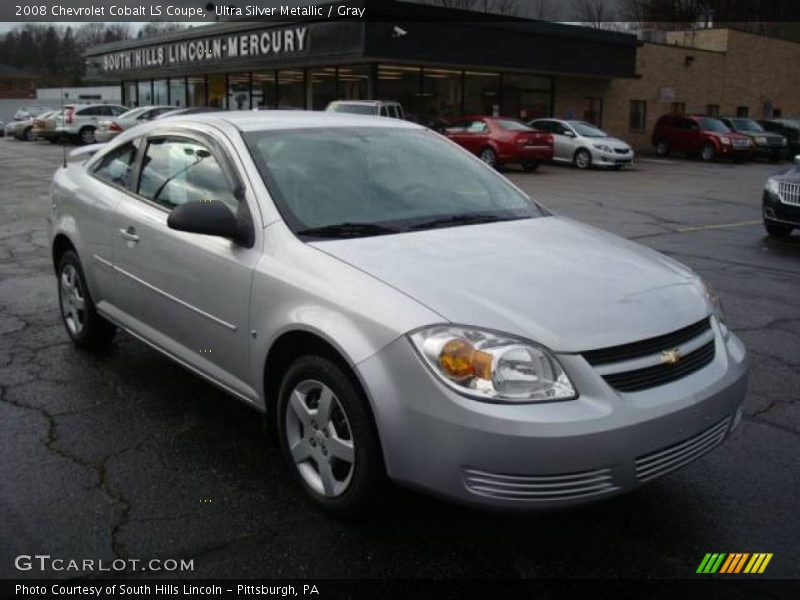 Ultra Silver Metallic / Gray 2008 Chevrolet Cobalt LS Coupe