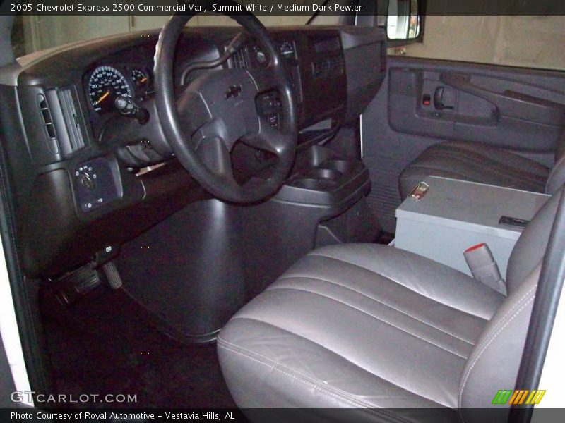 Summit White / Medium Dark Pewter 2005 Chevrolet Express 2500 Commercial Van