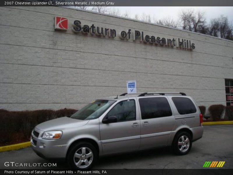 Silverstone Metallic / Medium Gray 2007 Chevrolet Uplander LT