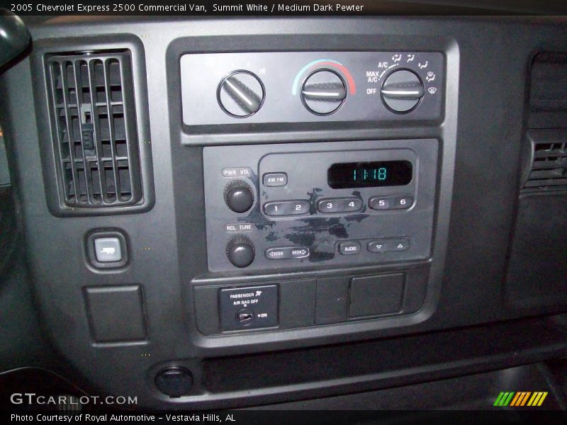 Summit White / Medium Dark Pewter 2005 Chevrolet Express 2500 Commercial Van