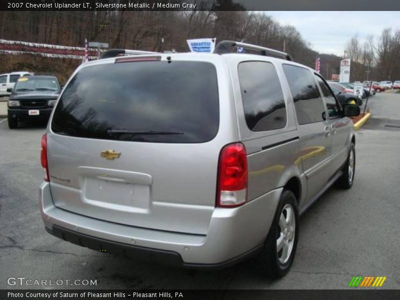 Silverstone Metallic / Medium Gray 2007 Chevrolet Uplander LT