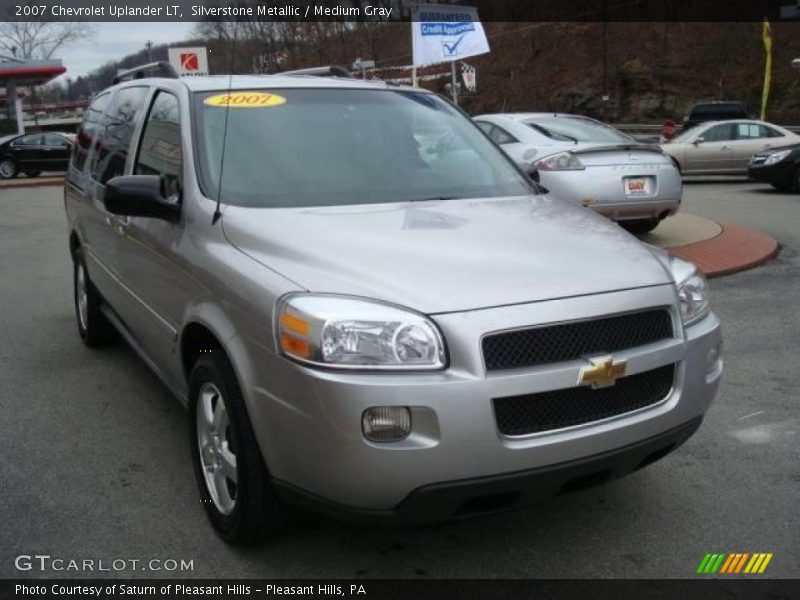 Silverstone Metallic / Medium Gray 2007 Chevrolet Uplander LT