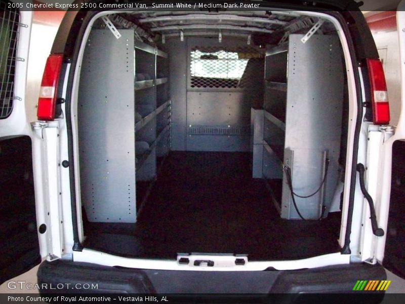 Summit White / Medium Dark Pewter 2005 Chevrolet Express 2500 Commercial Van