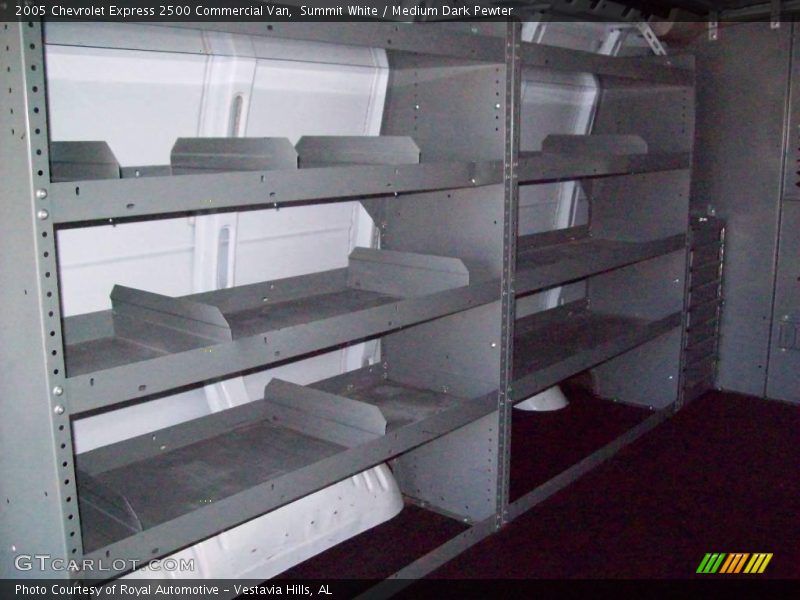 Summit White / Medium Dark Pewter 2005 Chevrolet Express 2500 Commercial Van