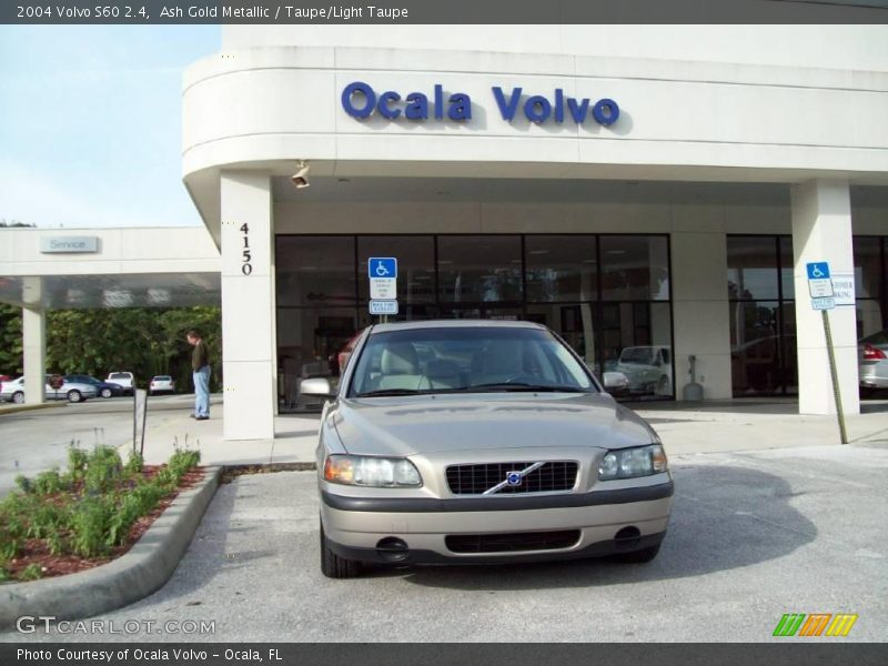 Ash Gold Metallic / Taupe/Light Taupe 2004 Volvo S60 2.4