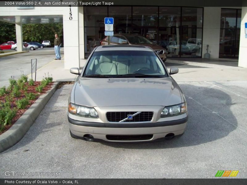 Ash Gold Metallic / Taupe/Light Taupe 2004 Volvo S60 2.4