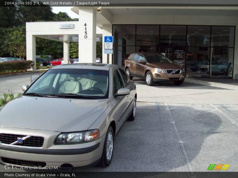 Ash Gold Metallic / Taupe/Light Taupe 2004 Volvo S60 2.4