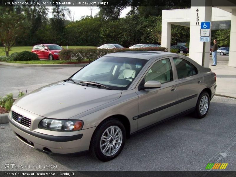 Ash Gold Metallic / Taupe/Light Taupe 2004 Volvo S60 2.4
