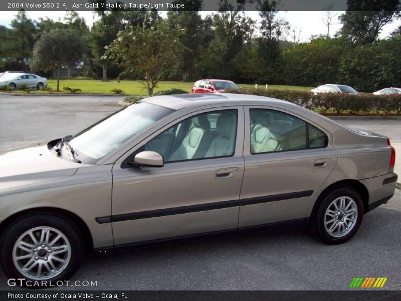 Ash Gold Metallic / Taupe/Light Taupe 2004 Volvo S60 2.4
