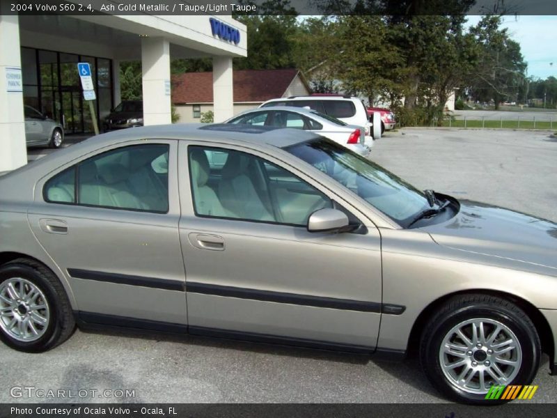 Ash Gold Metallic / Taupe/Light Taupe 2004 Volvo S60 2.4