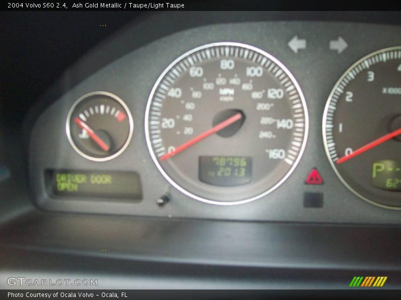Ash Gold Metallic / Taupe/Light Taupe 2004 Volvo S60 2.4