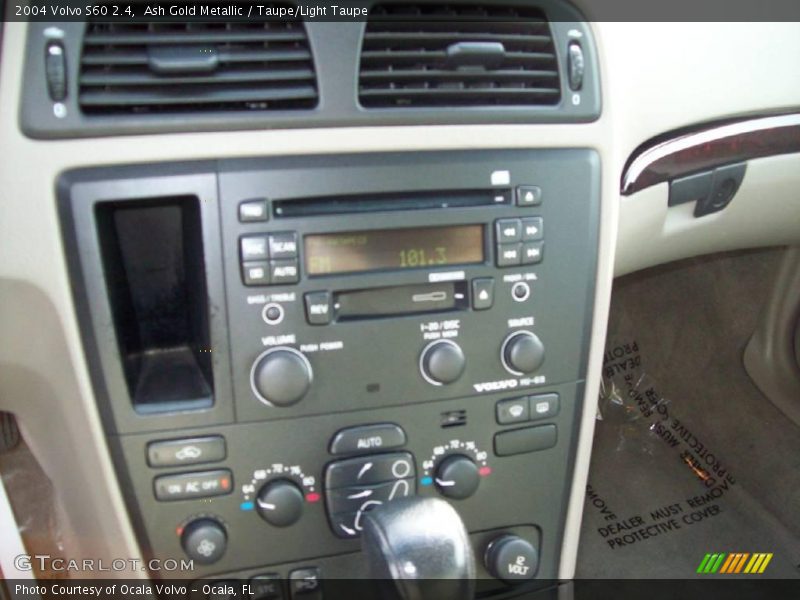 Ash Gold Metallic / Taupe/Light Taupe 2004 Volvo S60 2.4