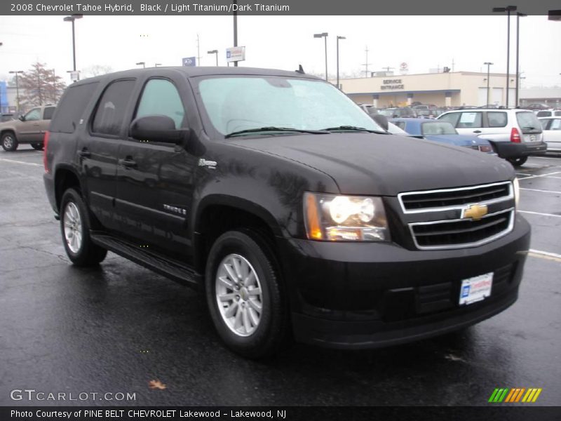 Black / Light Titanium/Dark Titanium 2008 Chevrolet Tahoe Hybrid