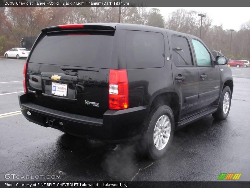 Black / Light Titanium/Dark Titanium 2008 Chevrolet Tahoe Hybrid