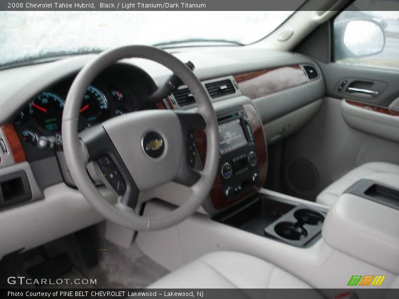 Black / Light Titanium/Dark Titanium 2008 Chevrolet Tahoe Hybrid