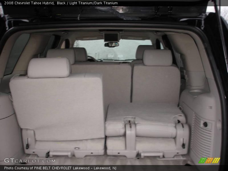 Black / Light Titanium/Dark Titanium 2008 Chevrolet Tahoe Hybrid