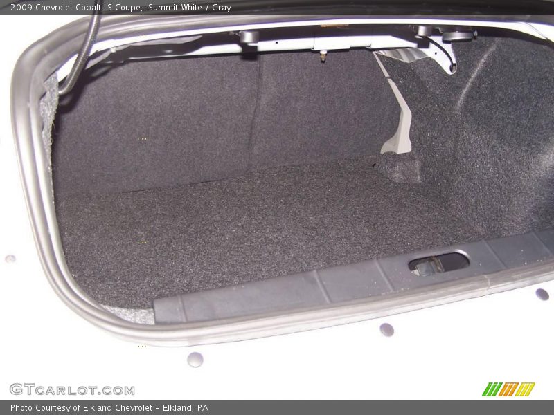 Summit White / Gray 2009 Chevrolet Cobalt LS Coupe