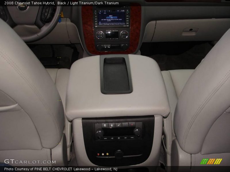 Black / Light Titanium/Dark Titanium 2008 Chevrolet Tahoe Hybrid