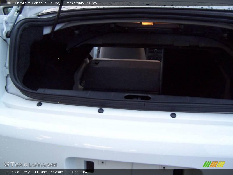 Summit White / Gray 2009 Chevrolet Cobalt LS Coupe