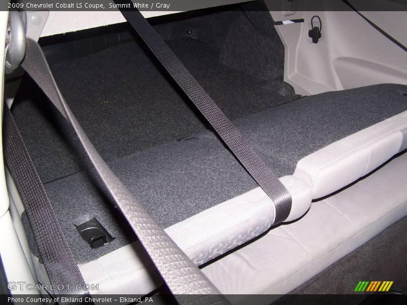 Summit White / Gray 2009 Chevrolet Cobalt LS Coupe