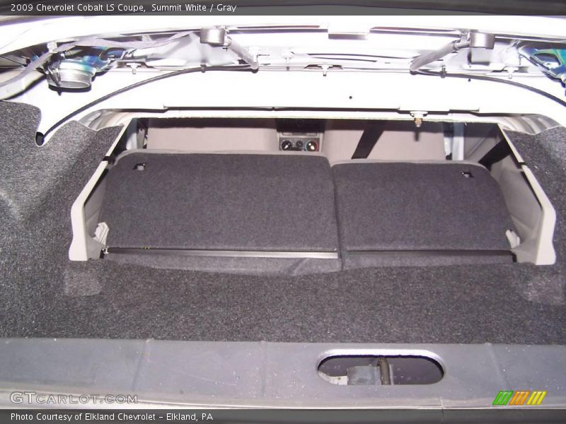 Summit White / Gray 2009 Chevrolet Cobalt LS Coupe