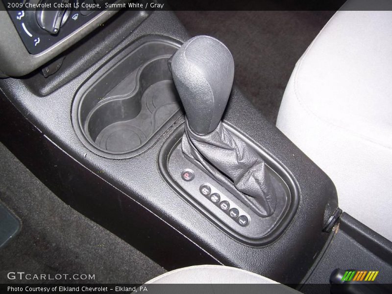 Summit White / Gray 2009 Chevrolet Cobalt LS Coupe