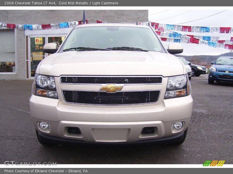 Gold Mist Metallic / Light Cashmere 2009 Chevrolet Tahoe LT 4x4