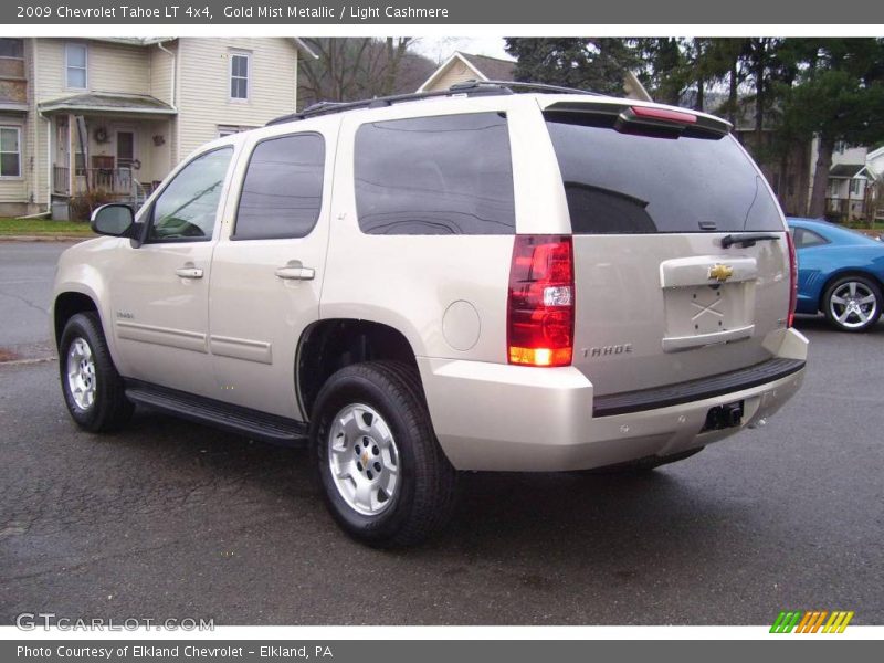 Gold Mist Metallic / Light Cashmere 2009 Chevrolet Tahoe LT 4x4