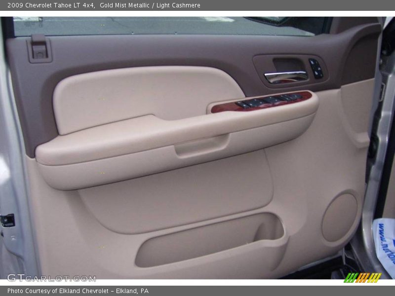 Gold Mist Metallic / Light Cashmere 2009 Chevrolet Tahoe LT 4x4