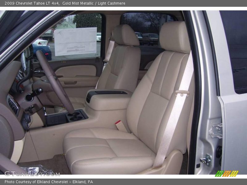 Gold Mist Metallic / Light Cashmere 2009 Chevrolet Tahoe LT 4x4