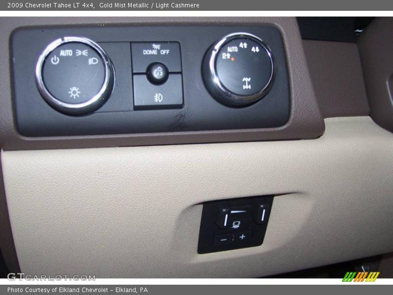 Gold Mist Metallic / Light Cashmere 2009 Chevrolet Tahoe LT 4x4
