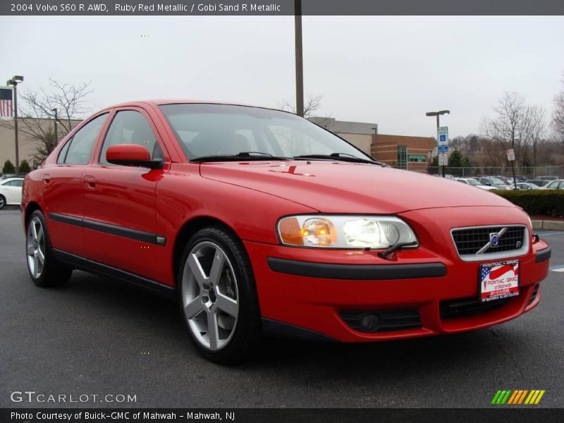 Ruby Red Metallic / Gobi Sand R Metallic 2004 Volvo S60 R AWD