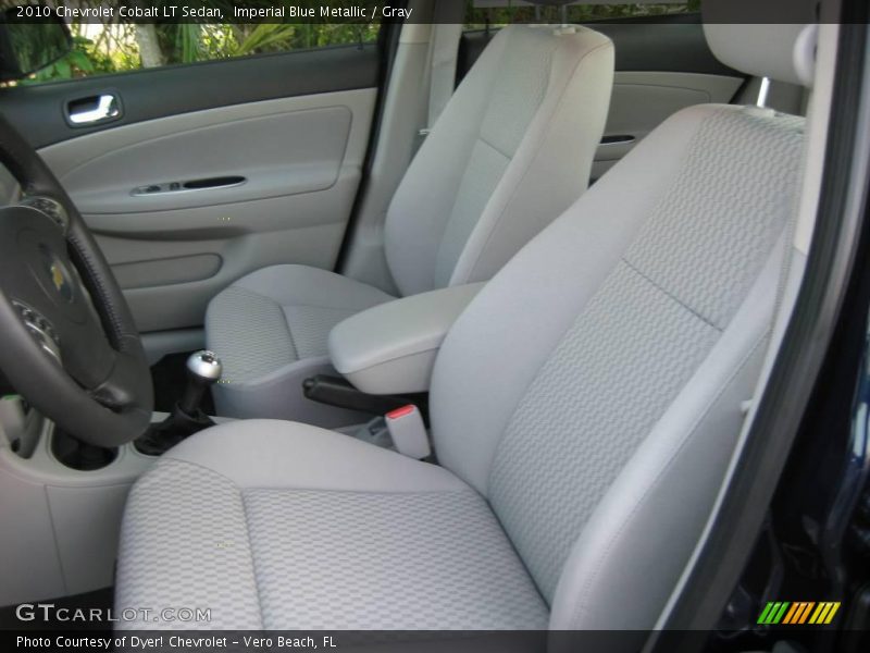 Imperial Blue Metallic / Gray 2010 Chevrolet Cobalt LT Sedan
