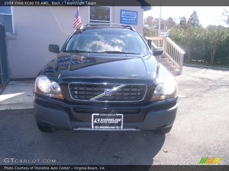 Black / Taupe/Light Taupe 2004 Volvo XC90 T6 AWD
