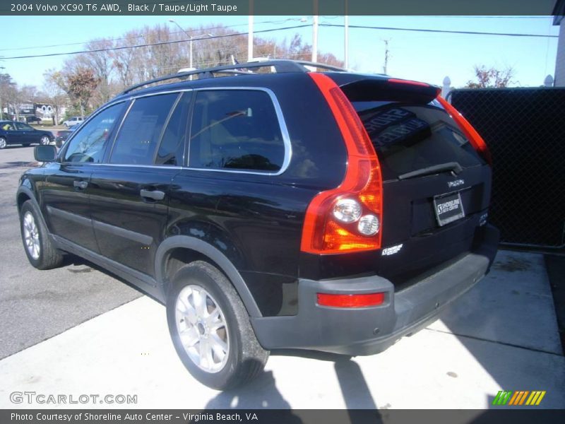Black / Taupe/Light Taupe 2004 Volvo XC90 T6 AWD