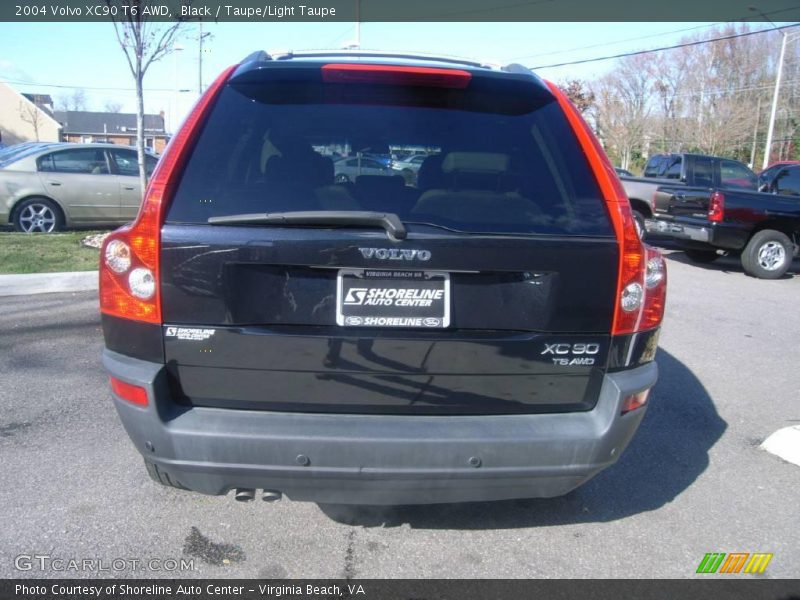 Black / Taupe/Light Taupe 2004 Volvo XC90 T6 AWD