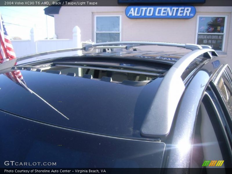 Black / Taupe/Light Taupe 2004 Volvo XC90 T6 AWD