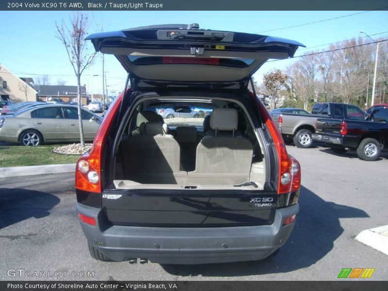 Black / Taupe/Light Taupe 2004 Volvo XC90 T6 AWD