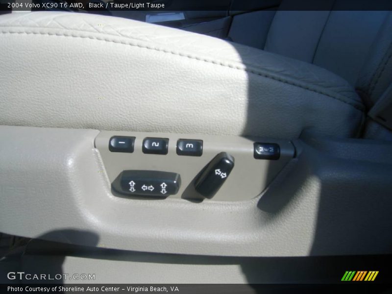 Black / Taupe/Light Taupe 2004 Volvo XC90 T6 AWD