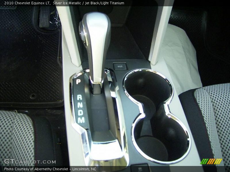 Silver Ice Metallic / Jet Black/Light Titanium 2010 Chevrolet Equinox LT