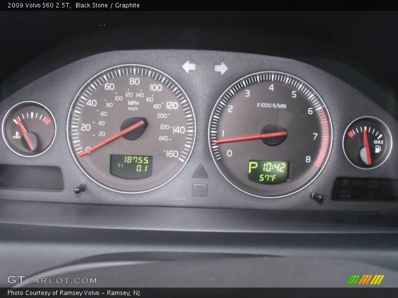 Black Stone / Graphite 2009 Volvo S60 2.5T