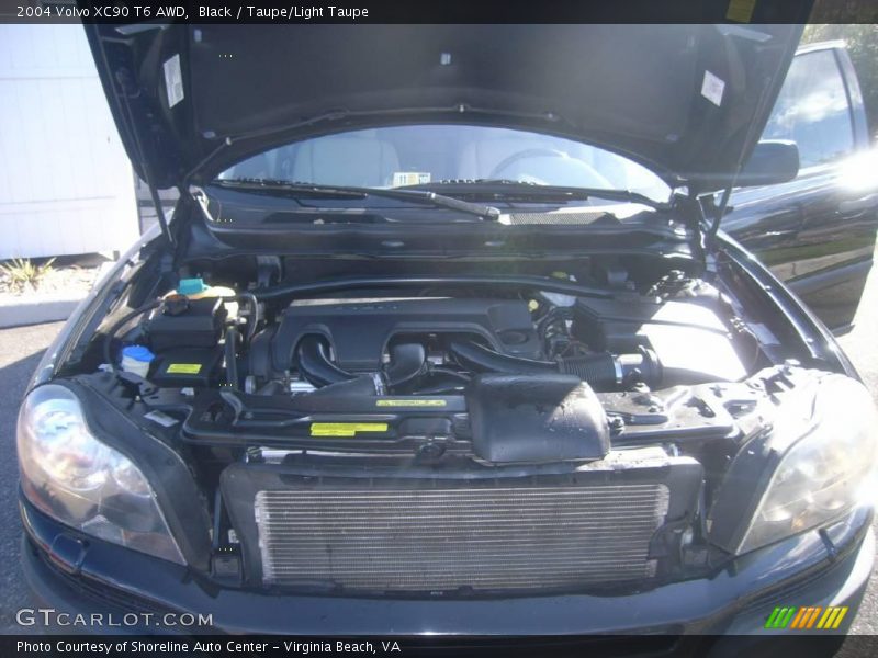 Black / Taupe/Light Taupe 2004 Volvo XC90 T6 AWD