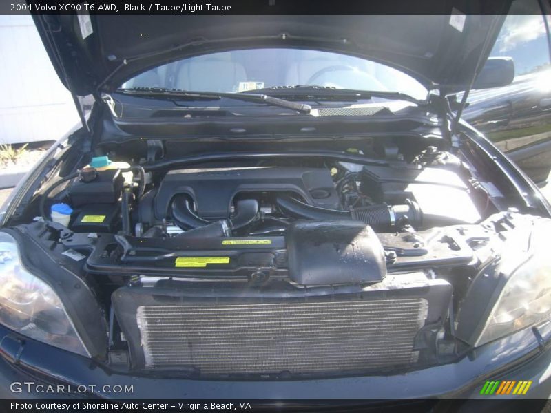 Black / Taupe/Light Taupe 2004 Volvo XC90 T6 AWD
