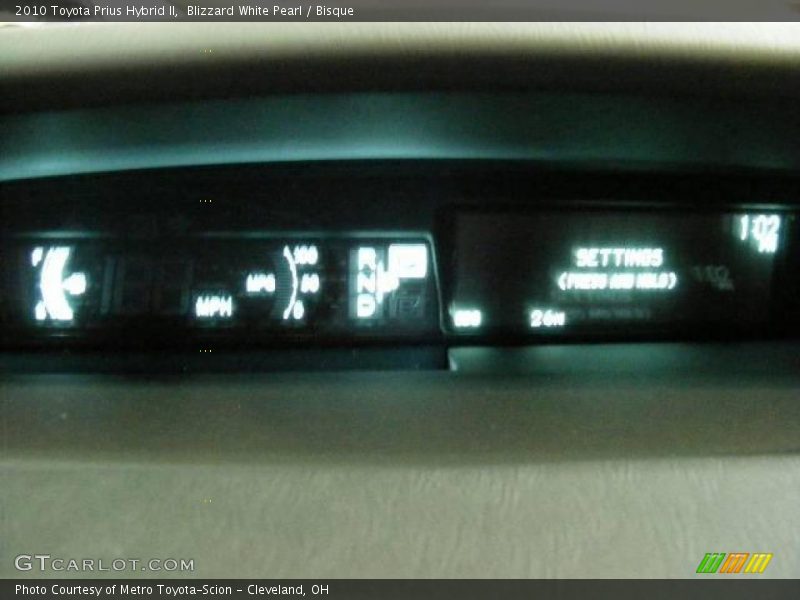 Blizzard White Pearl / Bisque 2010 Toyota Prius Hybrid II