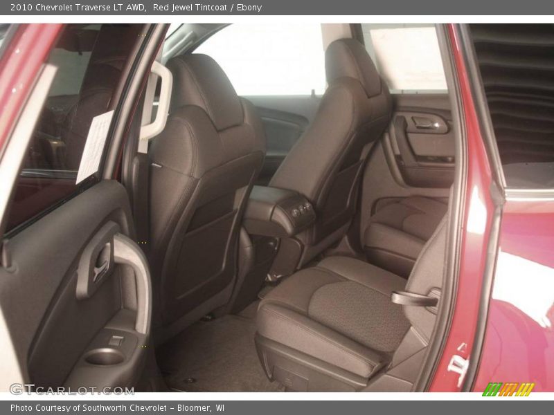 Red Jewel Tintcoat / Ebony 2010 Chevrolet Traverse LT AWD