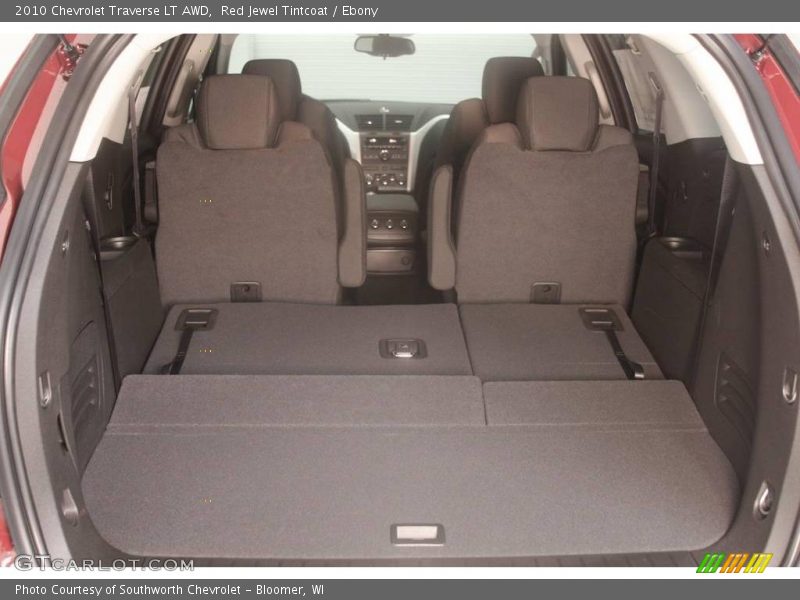 Red Jewel Tintcoat / Ebony 2010 Chevrolet Traverse LT AWD