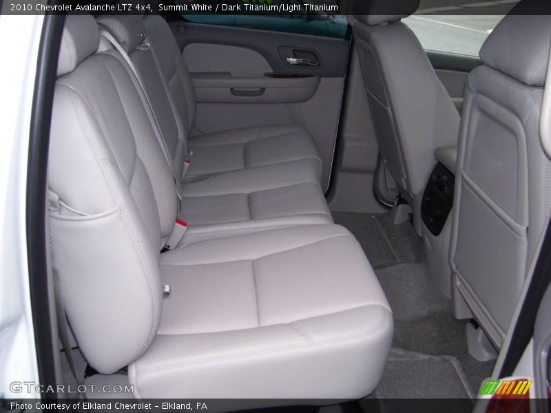Summit White / Dark Titanium/Light Titanium 2010 Chevrolet Avalanche LTZ 4x4
