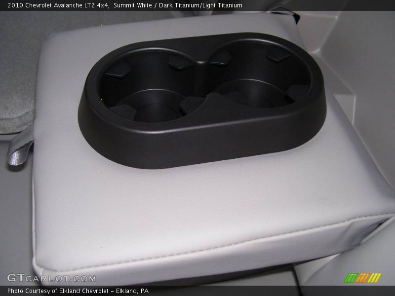 Summit White / Dark Titanium/Light Titanium 2010 Chevrolet Avalanche LTZ 4x4