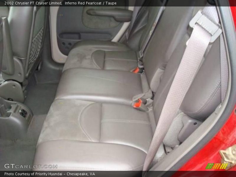 Inferno Red Pearlcoat / Taupe 2002 Chrysler PT Cruiser Limited