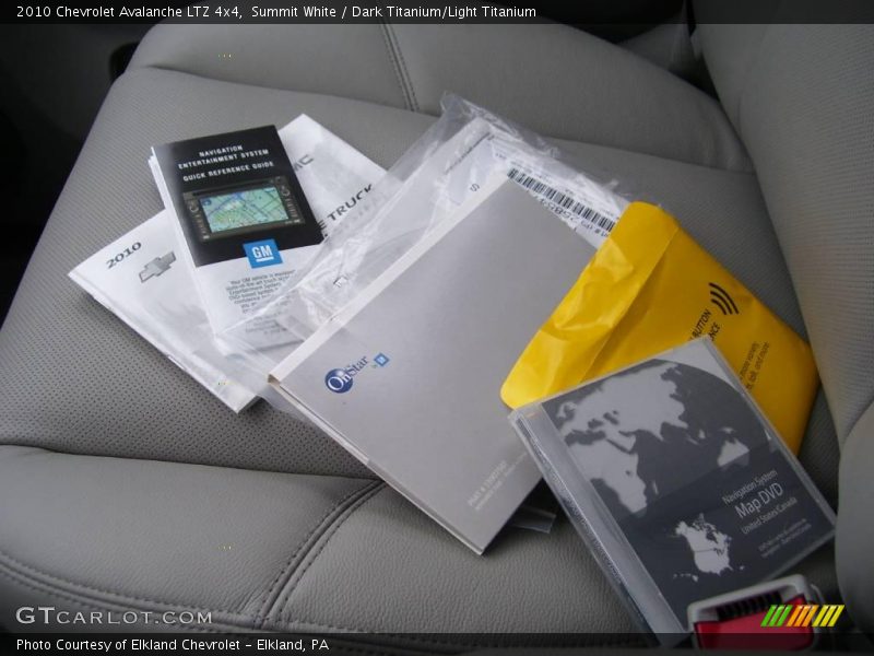 Summit White / Dark Titanium/Light Titanium 2010 Chevrolet Avalanche LTZ 4x4